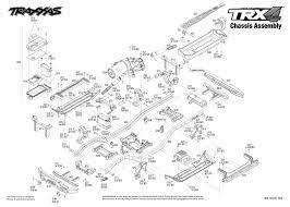 Weitere ideen zu explosionszeichnung, zeichnung, technische illustration. Trx 4 Sport 82024 4 Chassis Explosionszeichnung Rc Race Shop De