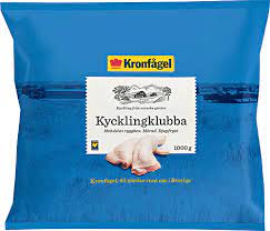 Kronfågel ab är sveriges marknadsledande kycklingproducent och producerar och säljer kyld, fryst och förädlad kyckling. Kycklingklubba 1 Kg Kyckling Fran Kronfagel
