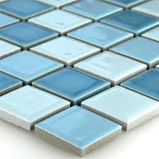 Fliesen » typen » fliesen mit muster. Keramik Mosaik Fliesen Mosaikfliese Blau Mix 25x25x5mm Ebay