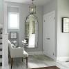 It is a perfect paint color for a living room. 1