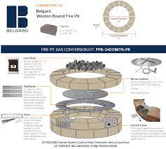 Maybe you would like to learn more about one of these? Gas Conversion Kit Belgard Weston Round Fire Pit Fireboulder Com Natural Stone Fire Pits Fireplaces And More