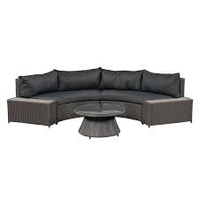 Check spelling or type a new query. Patio Flare Vale Curved Outdoor Sofa Set Dark Gray Lowe S Canada