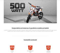 Cross / enduro in vendita in lombardia: Mini Motocross Elettrica Gazelle 500 Watt Muoviti Pulito Sede Principale