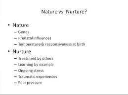 nature vs nurture nature vs nurture mindfulness