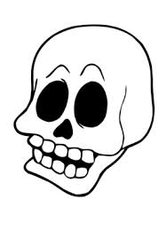 Ausmalbilder Halloween Totenkopf Ausmalbild