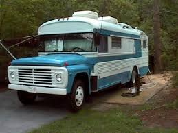 Image result for Blue 1969 Motor Home
