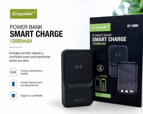 CARGADOR INALAMBRICO ECOPOWER EP-C860