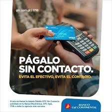 Banco Gyt Continental Contactless Facebook