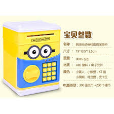 These sentences come from external sources and may not be accurate. Safety Safe Box Save Money Coin Deposit Hello Kitty Doraemon Tabung Duit