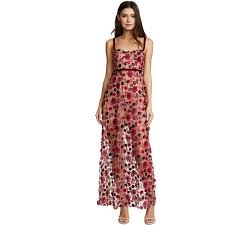 For Love Lemons Beatrice Strappy Maxi Dress 2260225 Pyg Liked On Polyvore Featuring Dresses White Embroidered Dress Floral Maxi Dress White A Line Dress