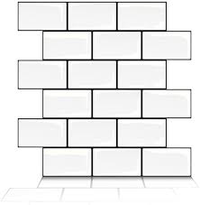 Maybe you would like to learn more about one of these? A17702 Subway Peel And Stick Backsplash Tiles Stick On Tiles Kitchen Backsplash 10 Tiles Thicker Version