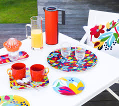 Narcisse Plateau Rond En Melamine 38cm Motif Narcisse Plateau Rond Assiettes Plates Plateau