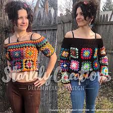 Jul 01, 2019 · one of the quintessential crochet clothing items for women is the summer halter top. Ravelry Retro Granny Square Top Pattern By Jennifer Xerri
