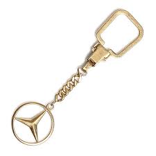 18k gold plated mercedes men's ring hallmark 750 weight 16g. Key Ring 18k Gold Mercedes Benz Weight 15 Grams Jewellery Gemstones Other Auctionet
