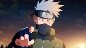 Ataki kakashi, naruto, hatake kakashi, solo, gloves, leaves, scar. Kakashi 1080x1080 Wallpapers On Wallpaperdog