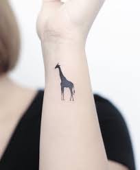 They are very popular among women and men nowadays, so you can make one tiny giraffe tattoo too. Small Giraffe Tattoo On Wrist Tattoo Designs For Women