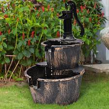 We did not find results for: Gymax 2 Tier Barrel Waterfall Fountain Barrel Water Fountain Pump Outdoor Garden Walmart Com Walmart Com