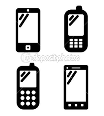 Mobiele Telefoon Tekenen Mobiele Telefoon Telefoon Mobiel