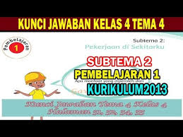 Siti akan bertemu dengan teman baru. Kunci Jawaban Buku Siswa Tema 4 Kelas 4 Halaman 51 52 54 55 Youtube