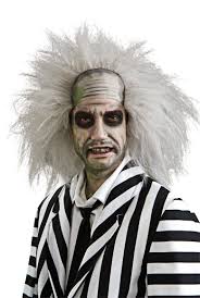 Outtakes after finishing the beetlejuice inspired makeup, because why not? Costumes Reenactment Theatre Licensed Shrunken Head Beetlejuice Teen Fancy Dress Halloween Costume Clothing Shoes Accessories Quiebre Cl