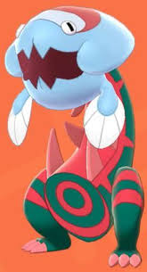 Its body has blue fins with white patches on the ends and some spots. Pokemon Sword And Shield Where To Get Fossil Pokemon Dracozolt Arctozolt Dracovish Arctovish Digistatement