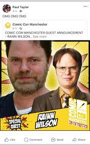 Going to meet Craig Charles and Chris Barrie next month, so excited