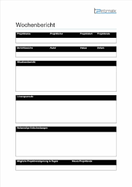 Werden die genannten formellen vorschriften nicht eingehalten, kann eine kündigung unwirksam sein. Wochenbericht Vorlage Downloads T2informatik