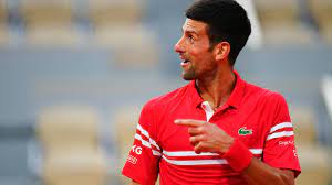 Novak djokovic shakes his head at lorenzo musetti's brilliance after another thrilling point. Ulc7igjs97iv8m