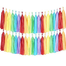 You will have the best dorm room on campus! Girls Boho Home Decor Gift Ivory Cotton Tassel Garland Pastel Banner 2 Pack Colorful Party Backdrop Decorative Wall Hangings Llama Decorations For Bedroom Nursery Dorm Room Birthday Baby Shower Home Kitchen Kolenik Home Decor