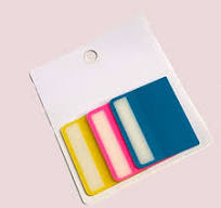 Fluorescent Color Film Index Sticky Notes Pet Clear Film and ...