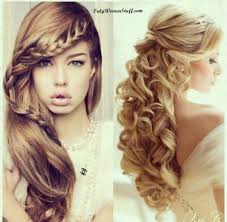 Pin your luscious and textured waves up into a messy knot accented by a sweet side braid. 15 Easy Prom Hairstyles Updos That Ll Steal The Show