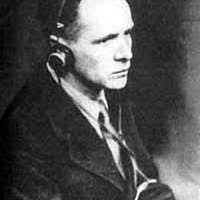 Prosecutor Ralph Albrecht addresses Nuremberg Trials 1945. The  International Military Tribunal (IMT)