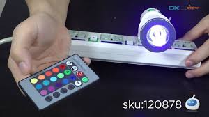 Dx Remote Control Multi Colored Rgb Light Bulb Youtube