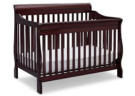 Delta Children Canton 4 In 1 Convertible Crib Espresso Cherry Boutiqify Best Baby Cribs Baby Cribs Convertible Baby Crib Mattress