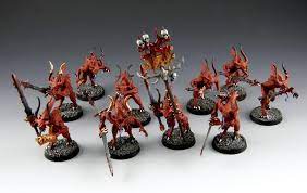 bloodletters chaos daemons khorne chaos warhammer warhammer 40k