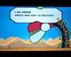 The resulting items are often more powerful and worth more than the ingredients. Super Paper Mario Easter Egg I Am Error