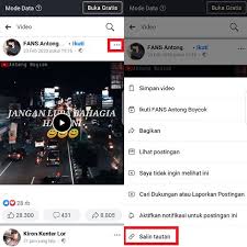 Cara Menyimpan Video Dari Facebook Lite Ke Galeri Menggunakan Aplikasi Wafbig