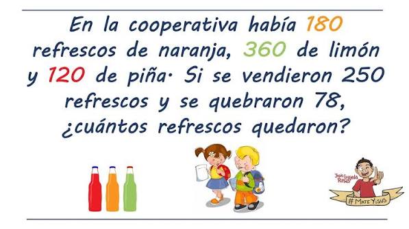 Problema con sumas y restas. Usando a las matemáticas | MATEYISUS