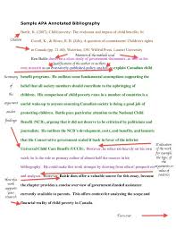 sample apa annotated bibliography
