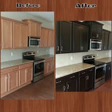 Kitchen Cabinets Refinished Before And After Kitchen Redo New Kitchen Cabinets Refinishing Cabinets