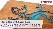 Make A Laser Engraved Resin Inlay on Bamboo or Wood Cutting Board ...