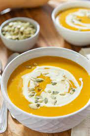 The winter squash is packed with potassium and is a good source of fiber too, so these bowls will keep you feeling. Butternut Squash Soup So Easy And So Much Flavor