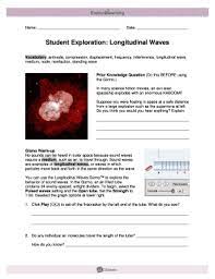 September 2011 this newsletter is full of great information on gizmos reflex and the latest happenings at explorelearning. Student Exploration Waves Answer Key Fill Online Printable Fillable Blank Pdffiller