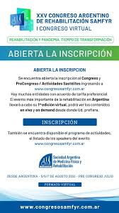 Todos los detalles sobre cómo recibirlo. Samfyr Sociedad Argentina De Medicina Fisica Y Rehabilitacion Beitrage Facebook