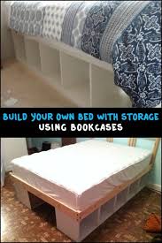 You can make a platform bed with low storage cubicles without much hassle at. Build Your Own Bed Frame