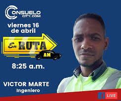 Entrevista hoy viernes 16 de abril con el ingeniero "VICTOR MARTE" con  quien hablaremos acerca de su proyecto Matemática Facil. Desde las 8:05 de  la mañana a través de Faceboo Live/ Consuelocity