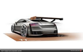 Audi Tt Clubsport Turbo Concept Fourtitude Com Audi Tt Audi Concept Car Sketch