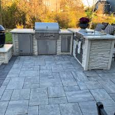Everything from the bed of stones, the on time. Rta Outdoor Living 90 6 Piece 5 Burner Natural Gas Bbq Grill Islands Wayfair