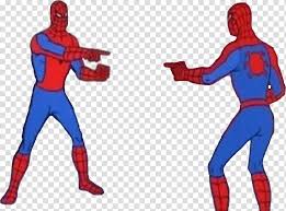 Make spiderman pointing at spiderman memes or upload your own images to make custom memes. Meme Spider Man Pointing At Spider Man Transparent Background Png Clipart Hiclipart