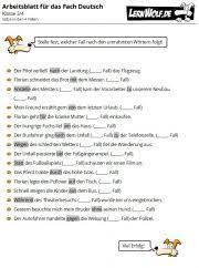Kostenlose lesetexte für die grundschule. Ubungen Deutsch Klasse 3 4 Kostenlos Zum Download Lernwolf De